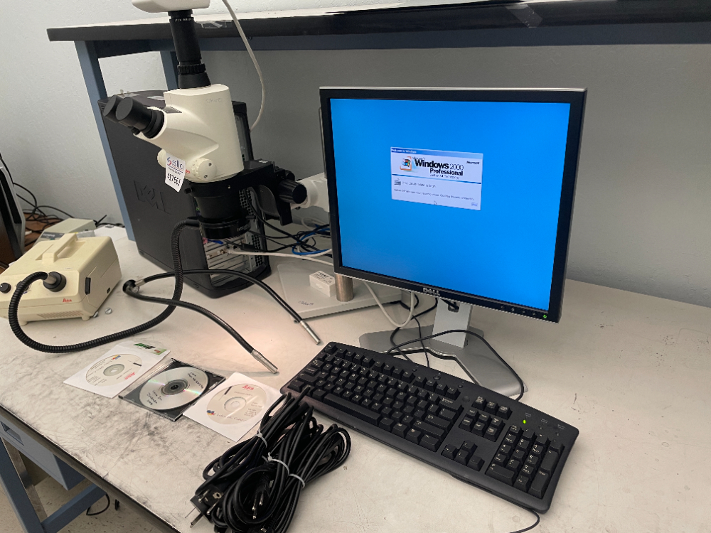 Image of Leica Stereo Microscope Imaging System